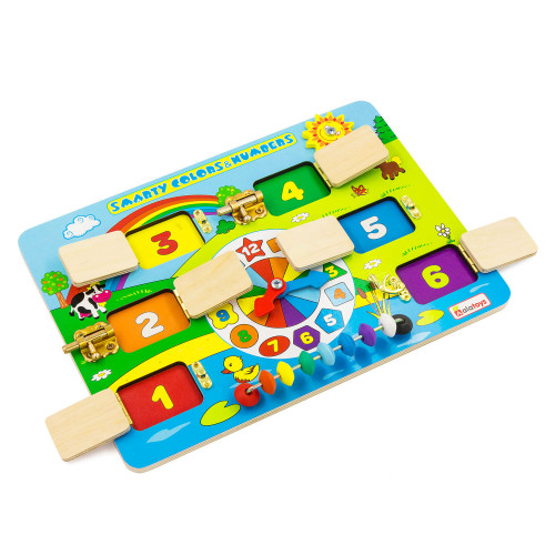 Бизиборд Smarty colors and Numbers