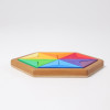 Деревянная обучающая мини мозаика "Звезда", 18 деталей